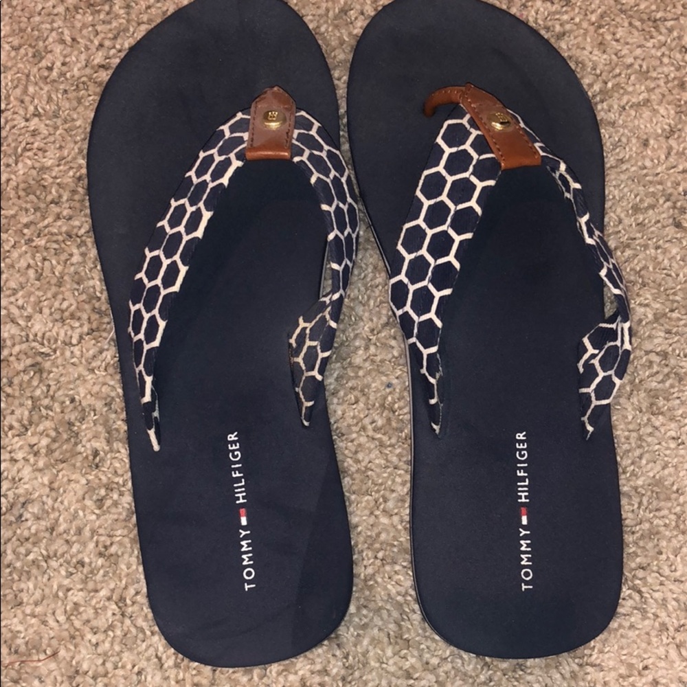 Tommy Hilfiger flip flops